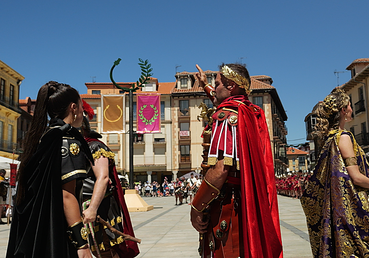 Astures y Romanos en Astorga.
