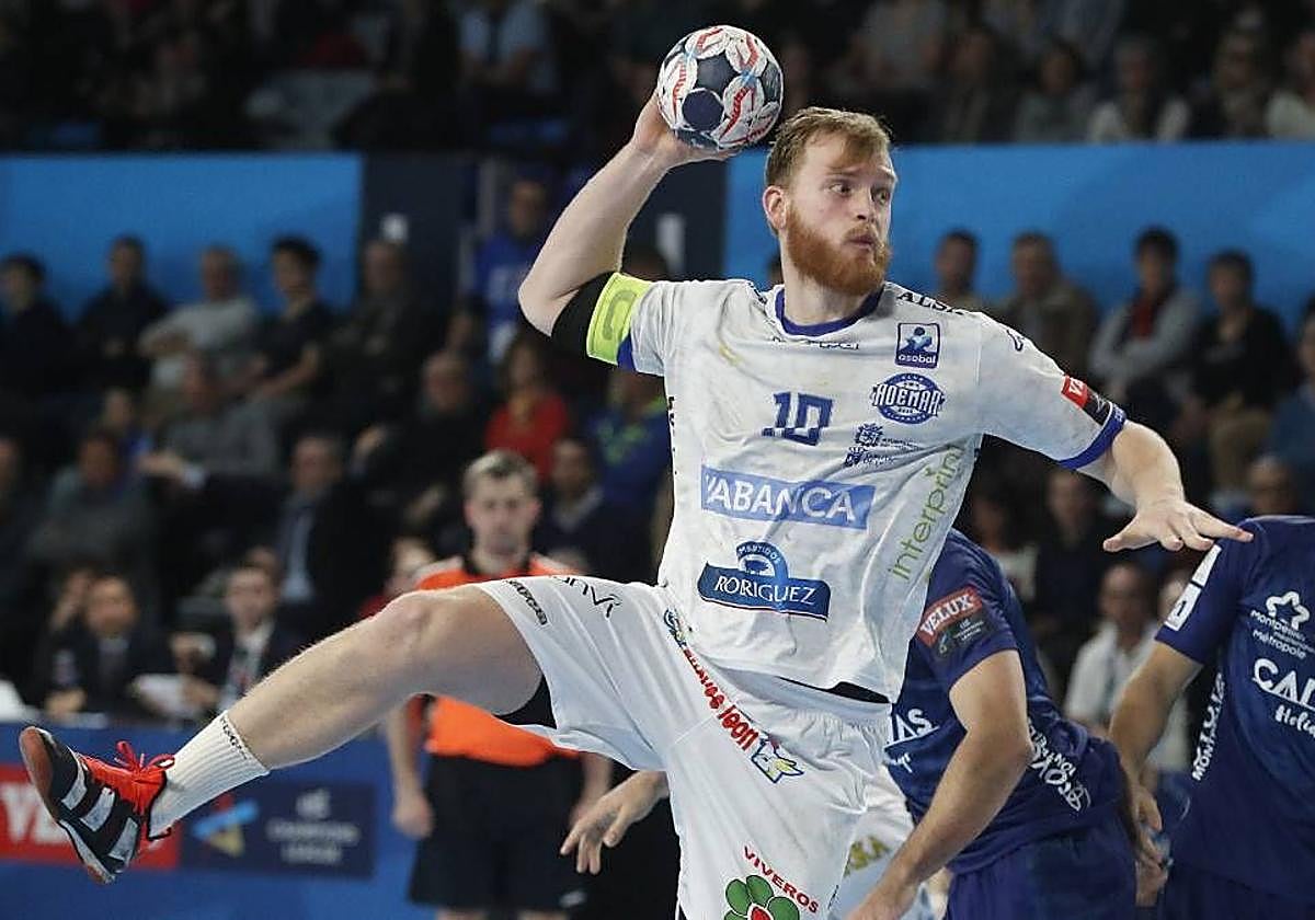 Imagen de uno de los partidos del Abanca Ademar León.