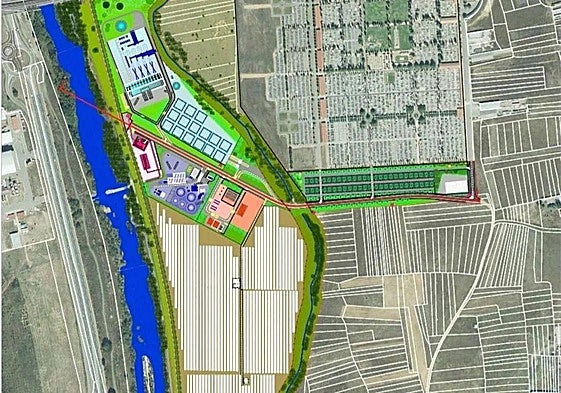 Proyecto de la central de biomasa y biogás en Puente Castro.