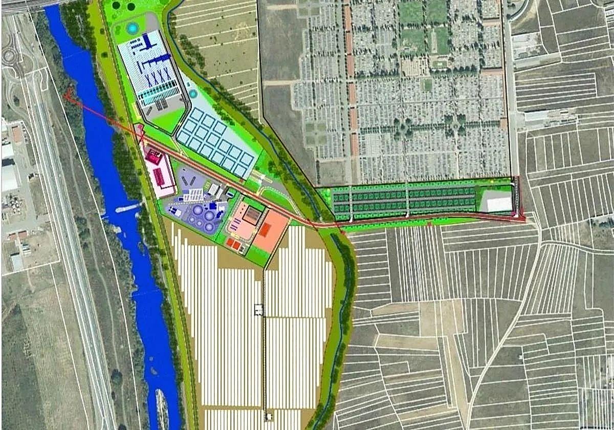 Proyecto de la central de biomasa y biogás en Puente Castro.