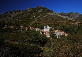 Imagen del pueblo leonés Lois.