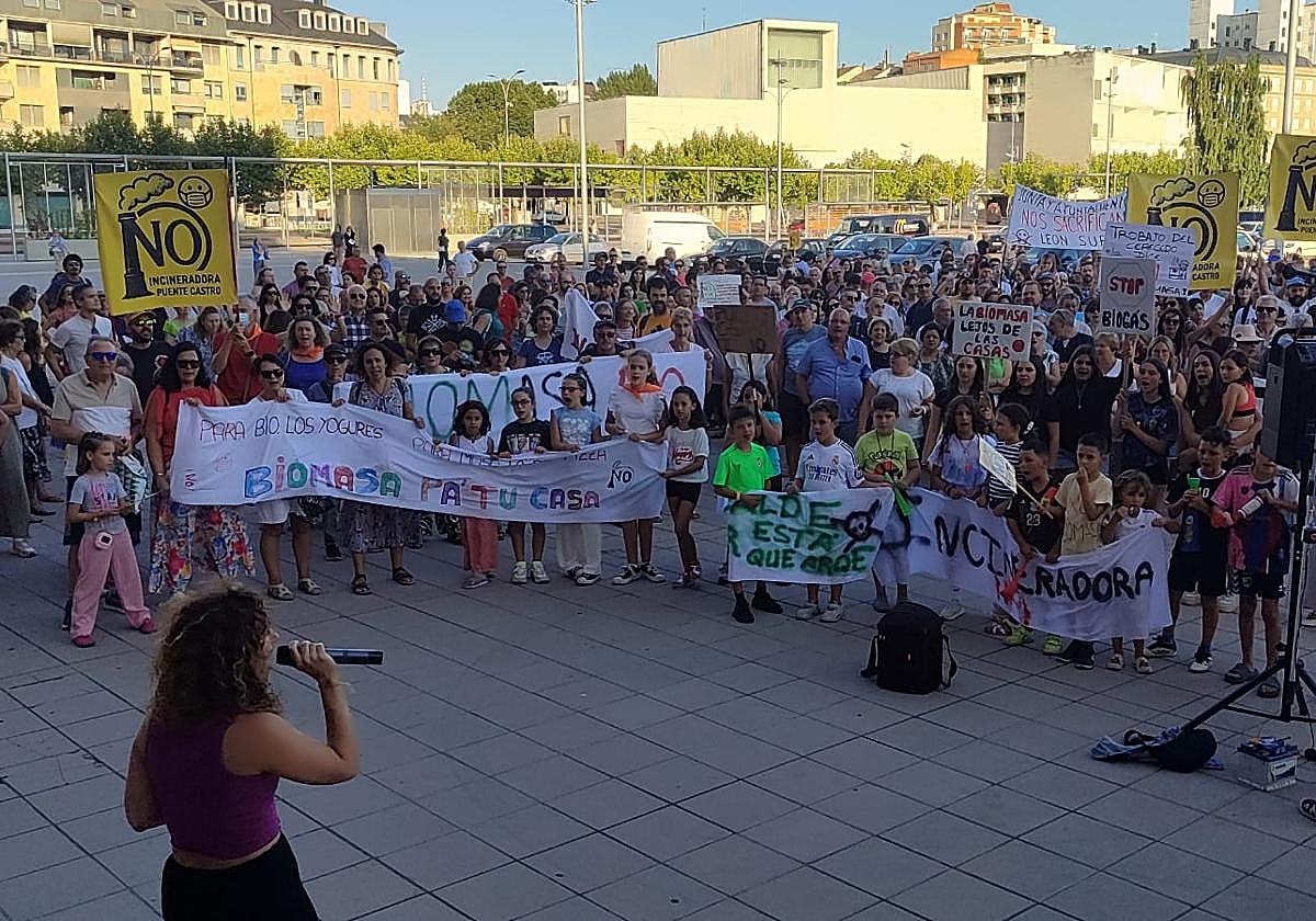 Protestas en la tarde de este miércoles.