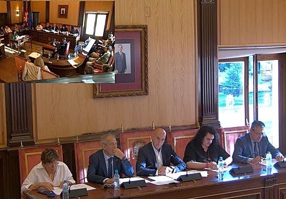 Último pleno en el salón actual de San Marcelo.