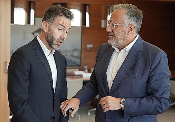 El presidente de las Cortes, Carlos Pollán. preside la comisión de seguimiento del convenio con la Universidad Europea Miguel de Cervantes (UEMC)