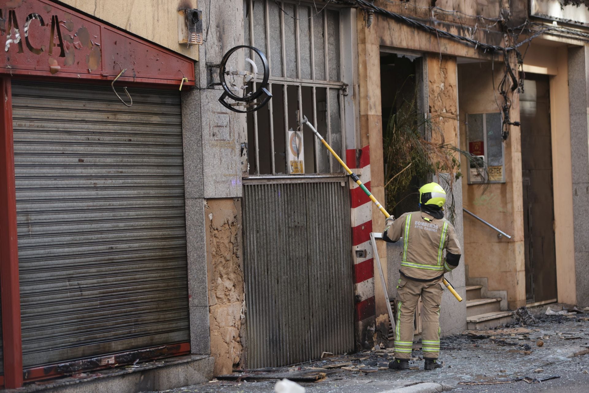Las imágenes de la explosión de gas en Zamora
