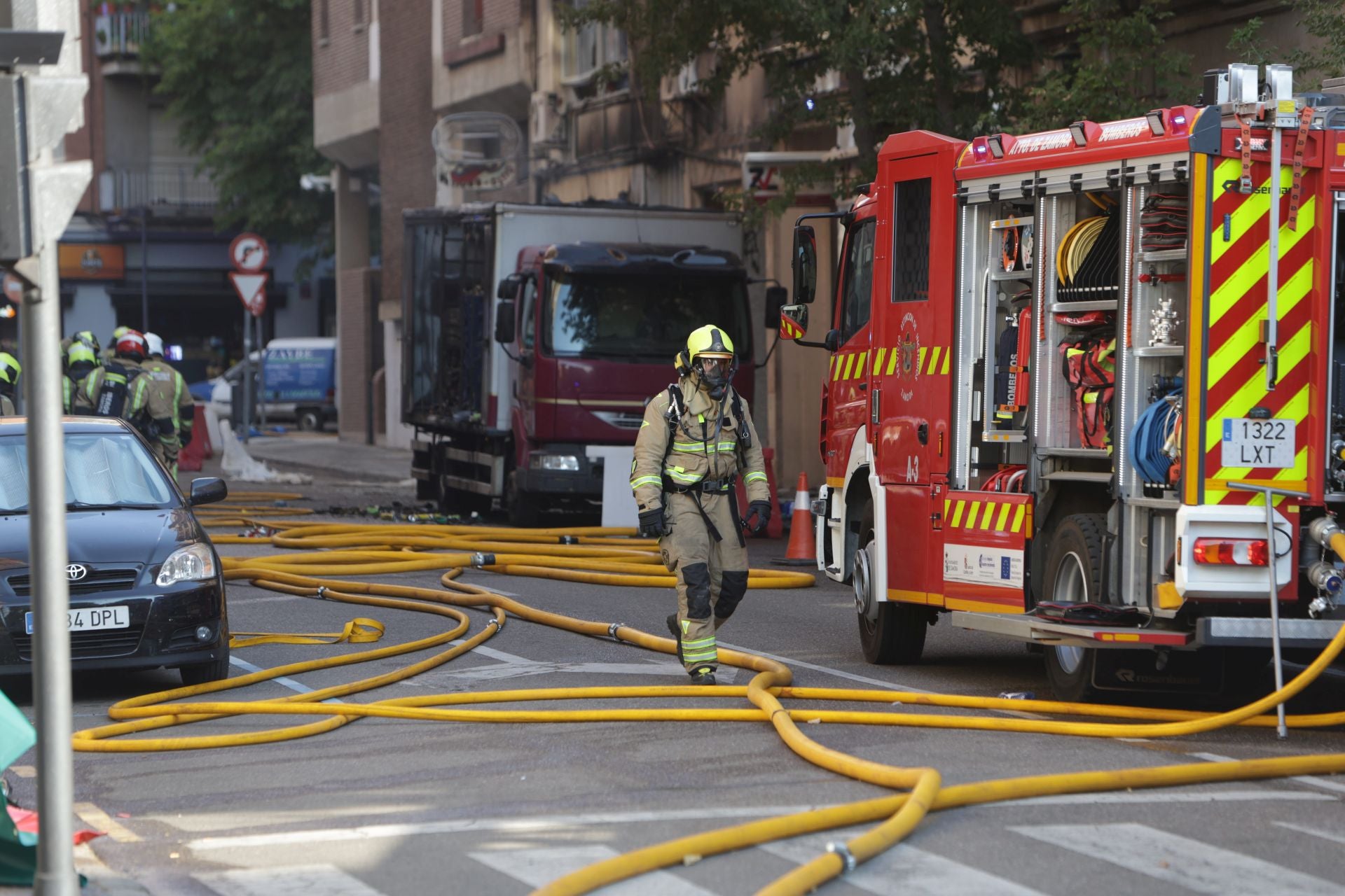 Las imágenes de la explosión de gas en Zamora