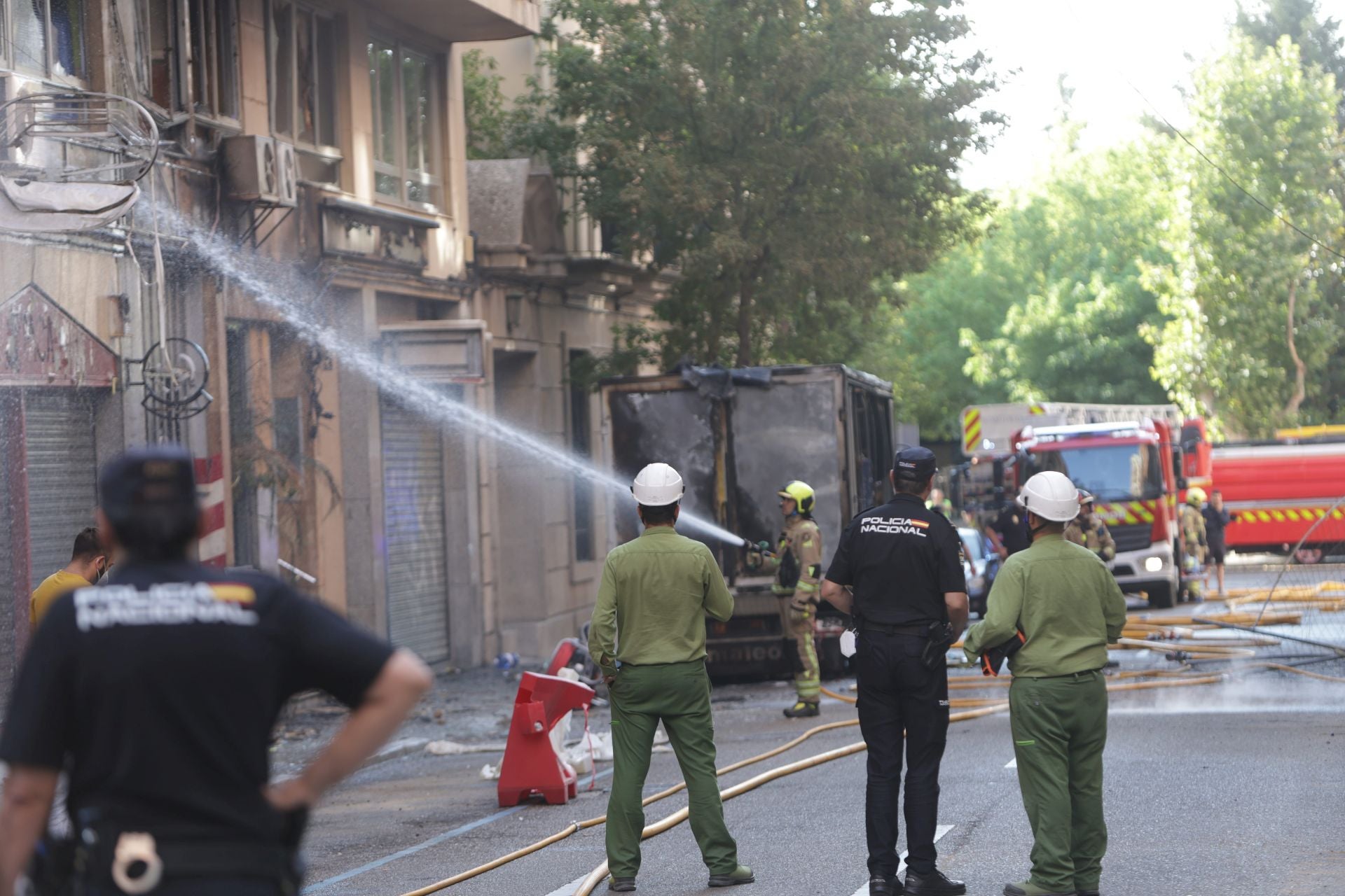 Las imágenes de la explosión de gas en Zamora