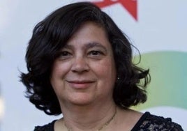 La edil de IU en San Andrés del Rabanedo, Laura Fernández.