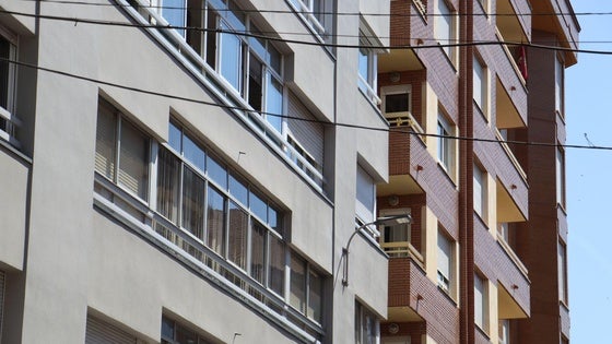 Edificios de la calle que ocupa el reto de esta semana.