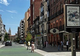 Imagen de la calle Ordoño.