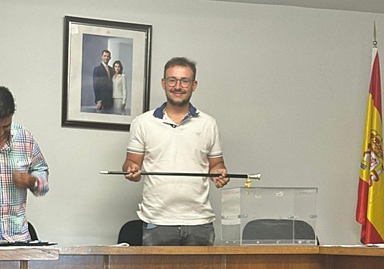 Marcos Ortega Ramón, nuevo alcalde de Gordaliza del Pino.
