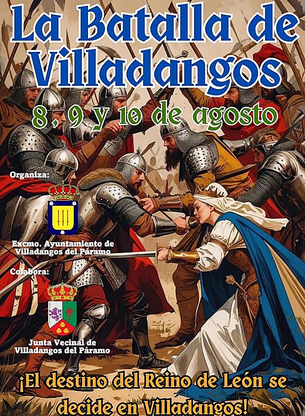 Cartel de la Batalla de Villadangos