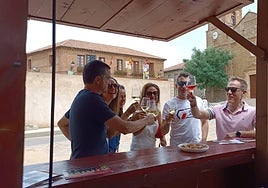 Imagen de archivo de la feria del vino de Gordoncillo