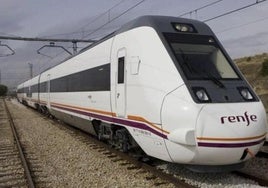 Un tren de media distancia.