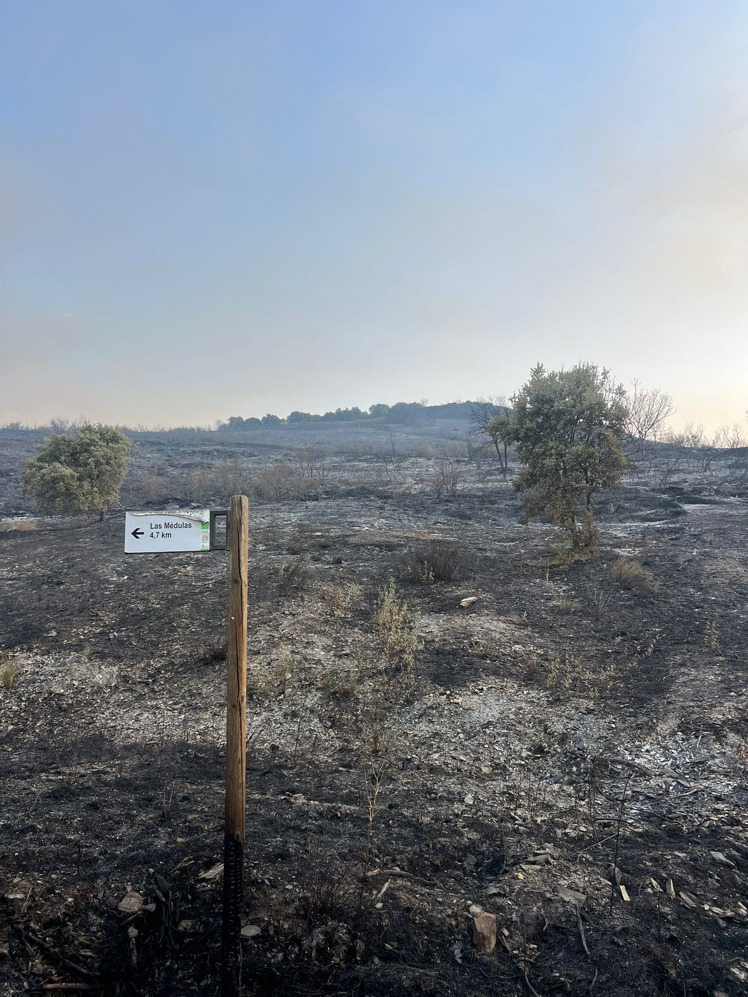 Las imágenes de los incendios de Yeres y Orallo