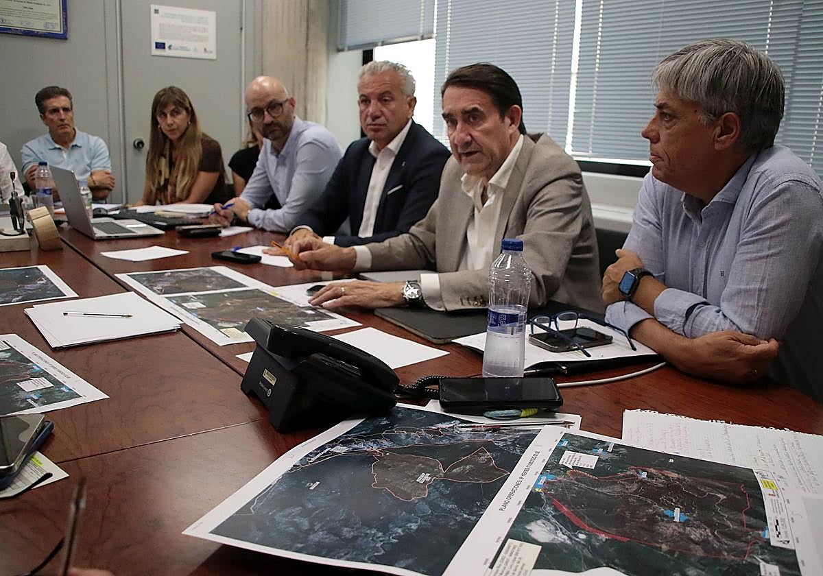 Suárez-Quiñones preside la reunión del Cecopi