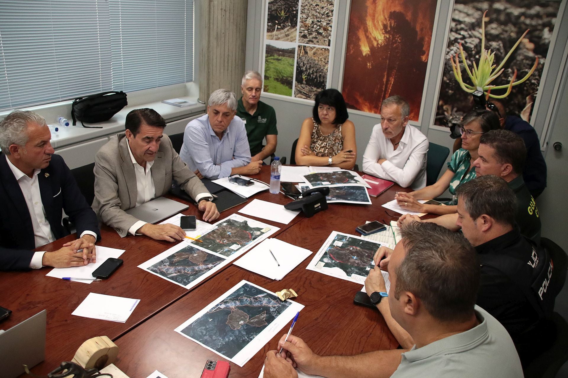 Suárez-Quiñones preside la reunión del Cecopi