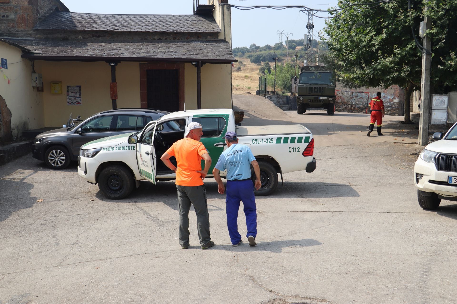 Imágenes del incendio de Yeres