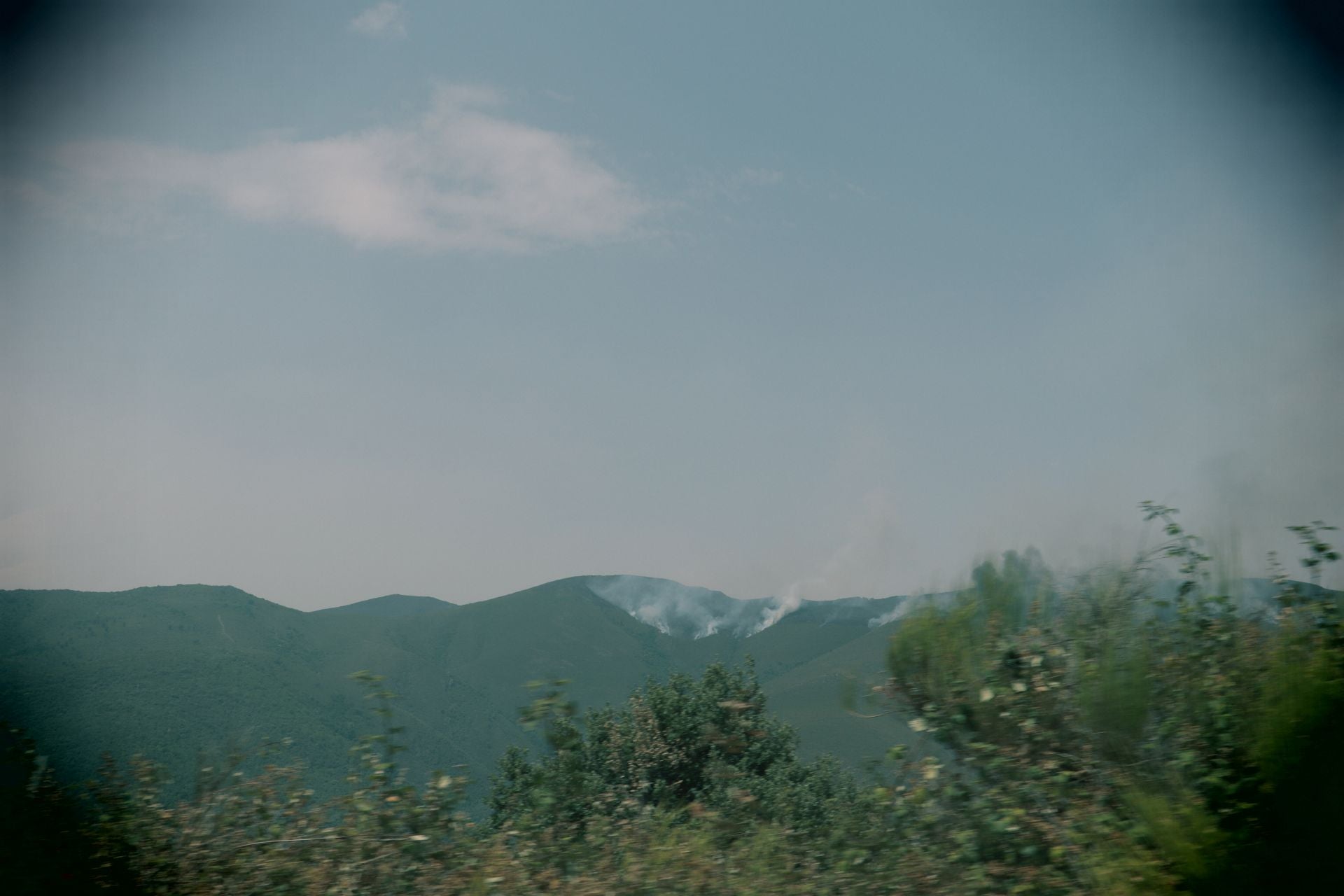 Imágenes del incendio de Yeres