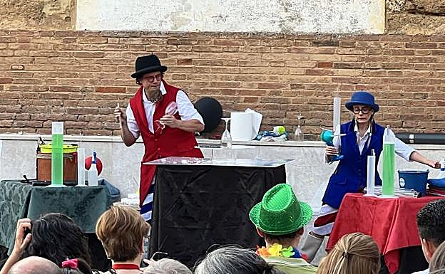 Celebración del Festival de payasos en Gordoncillo