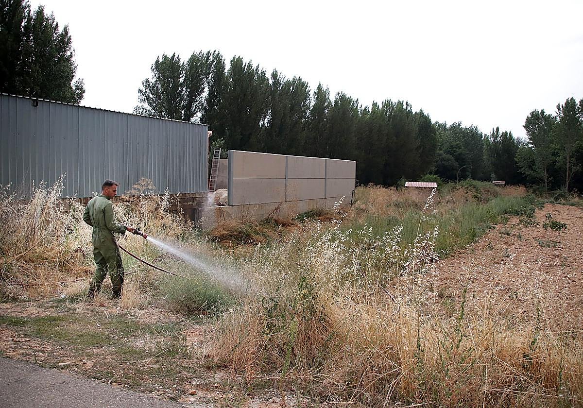 Las imágenes de la evacuación de un pueblo de León por los incencios