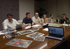 Reunión del Cecopi autonómico en Zamora esta madrugada.