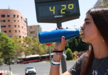 Una nueva ola de calor asfixia a León y activa la alerta amarilla por tormentas