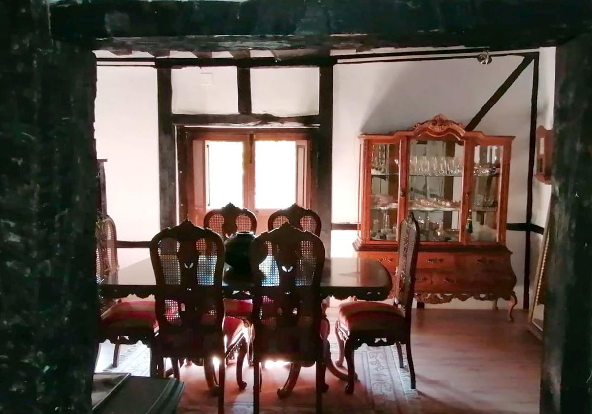 Casa de Doña Sancha, en Covarrubias, donde se hacen las visitas.