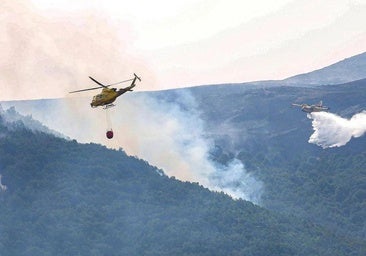 Incendio en Boca de Huérgano: «Se ha contactado con los siete ganaderos perdidos»