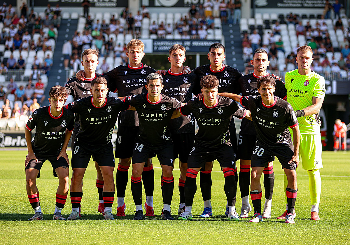 Once de la Cultural en el pasado amistoso ante el Burgos