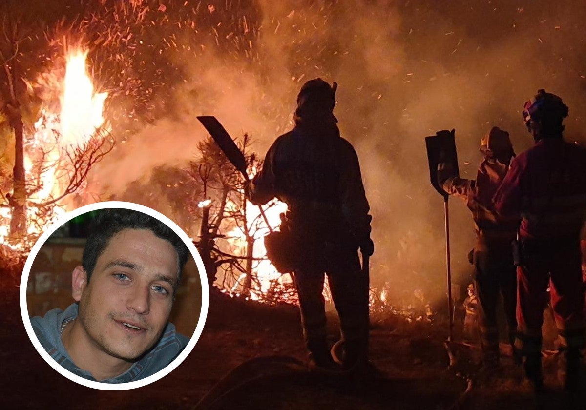 Jaime Aparicio, de 37 años, segunda víctima mortal en los incendios forestales de León