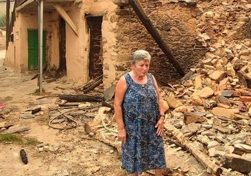 Rufina, la vecina de Las Médulas que perdió su casa: «Nos han quitado el pueblo, el alma y la vida»