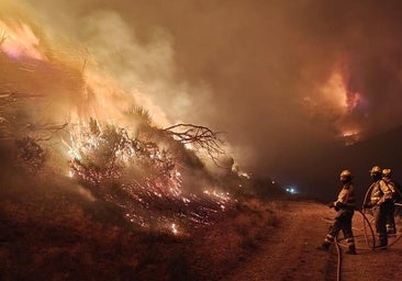 Así lleva ardiendo León más de una semana