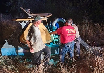 Robledo se salvó del incendio con pajaritos de riego: «Si nos hubierámos ido, estaría arrasado»