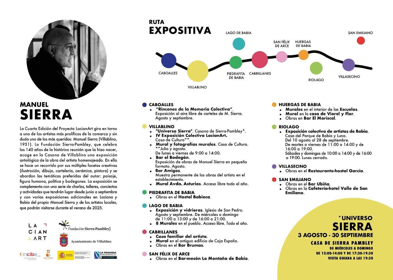 Exposiciones y murales en Villablino los meses de julio y agosto