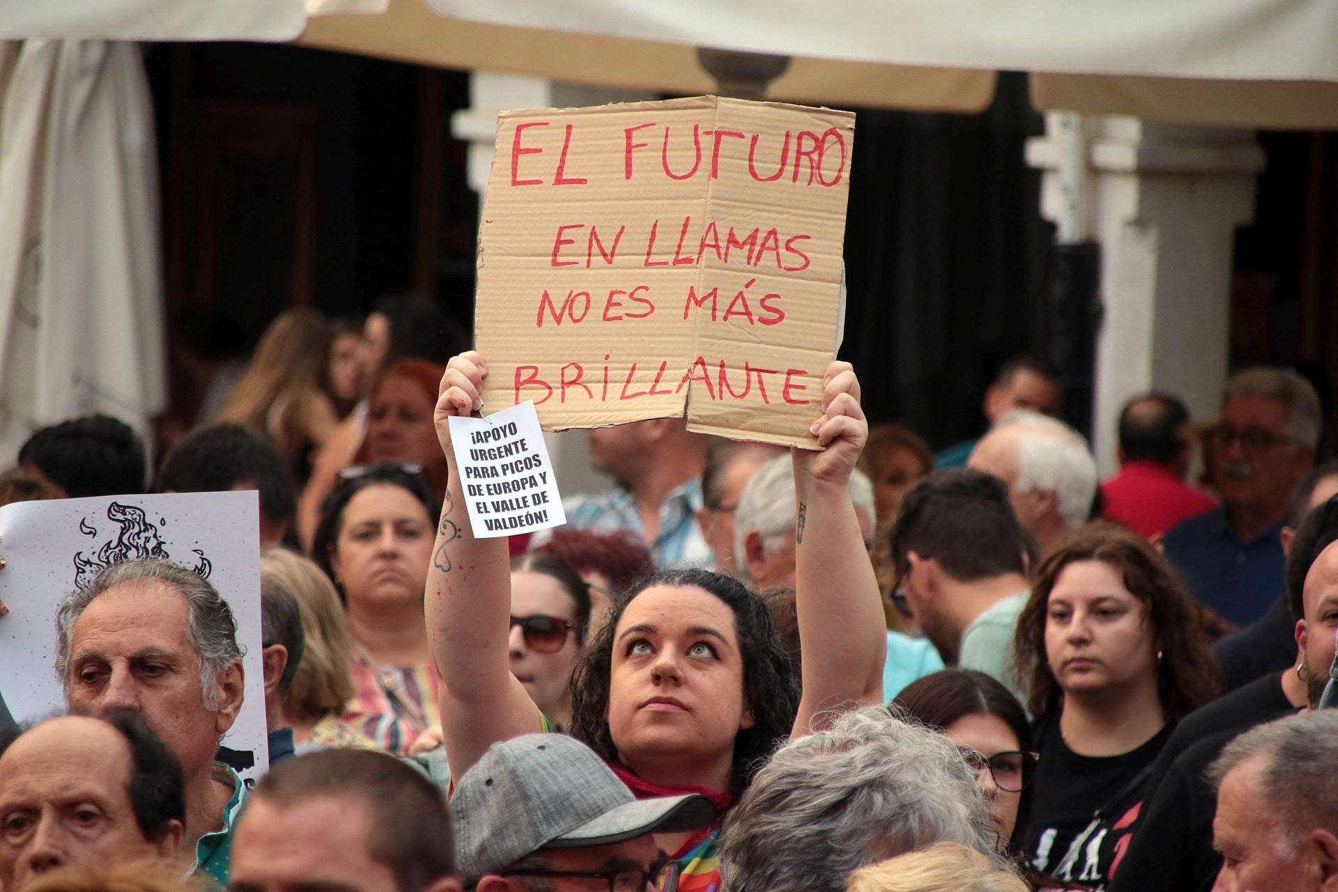 La Bañeza exige el nivel 3 de emergencia por los incendios de la provincia