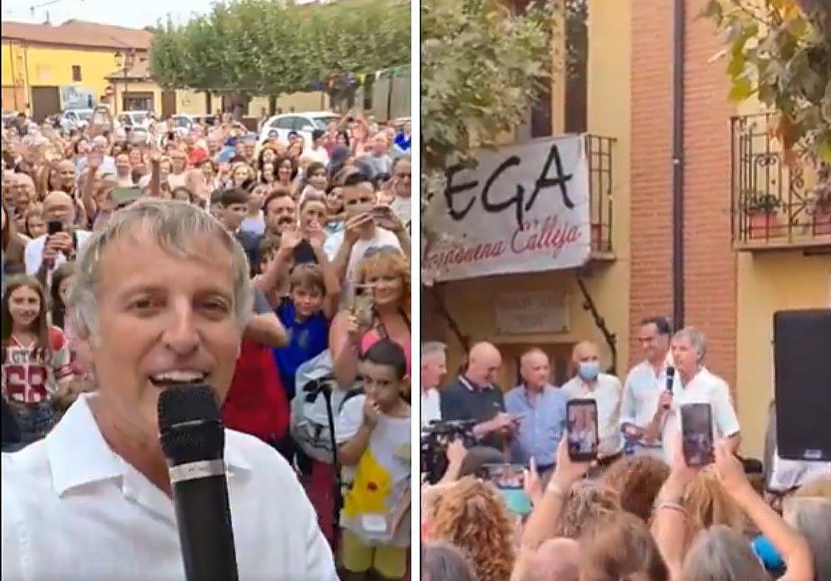 Jesús Calleja en Fresno de la Vega.