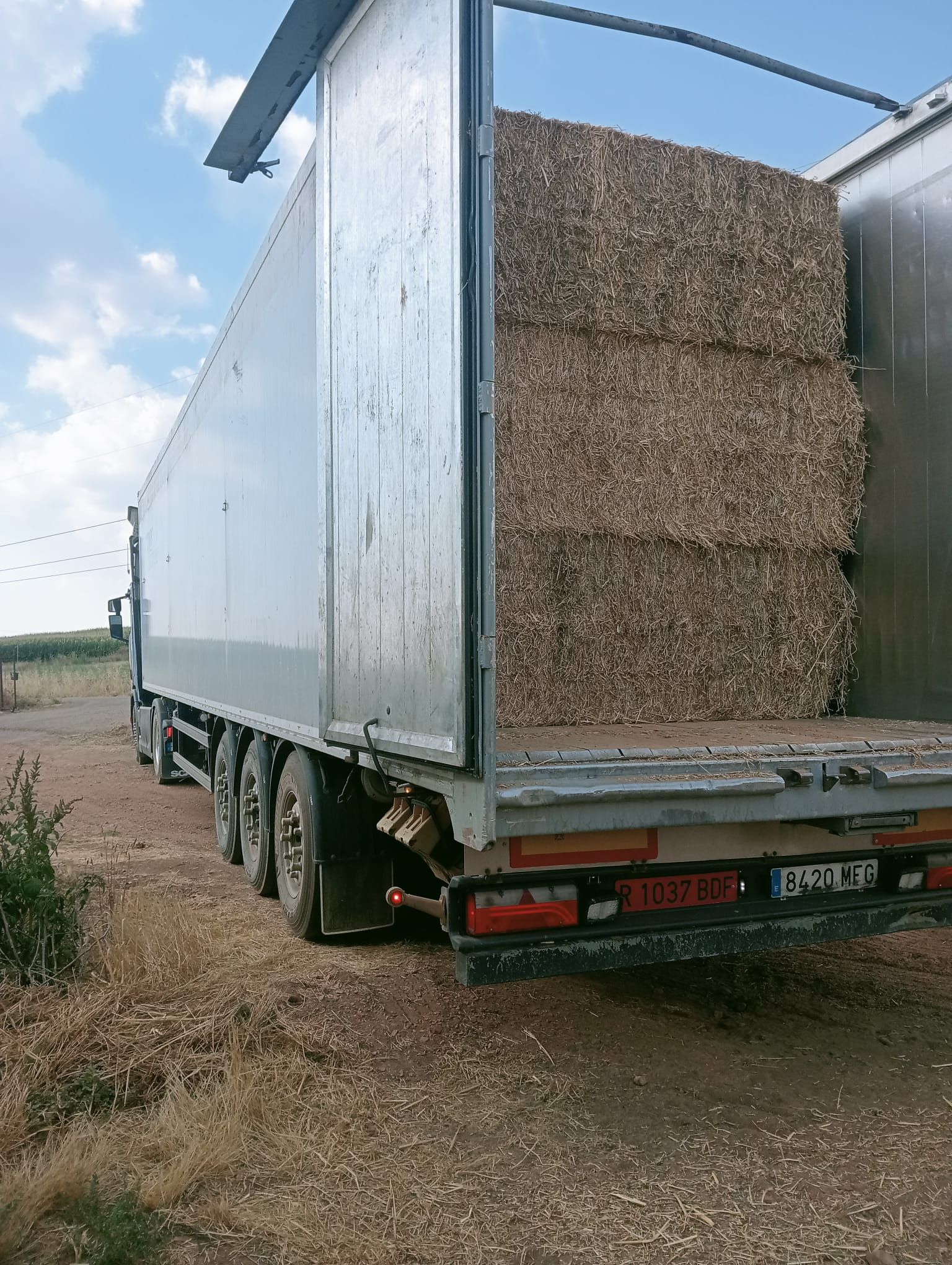 Transportistas y ganaderos solidarios rumbo a la Valdería