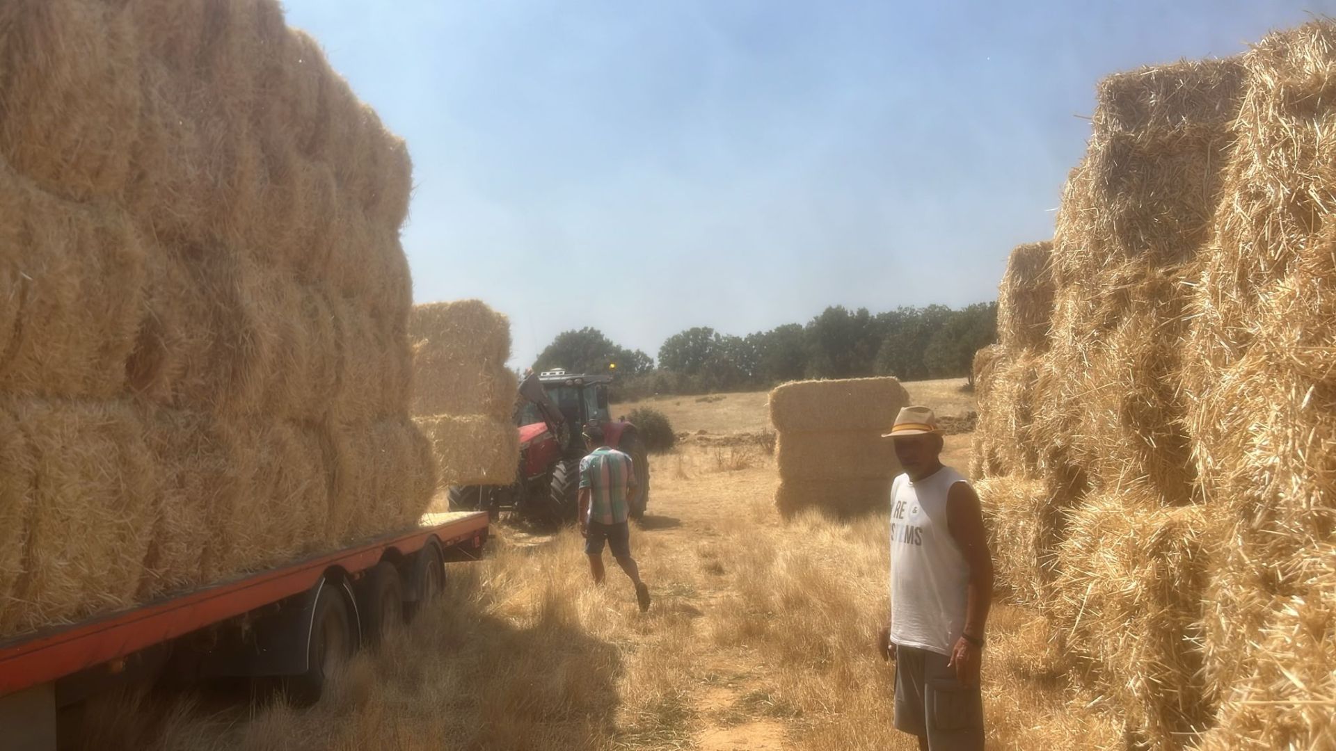 Transportistas y ganaderos solidarios rumbo a la Valdería