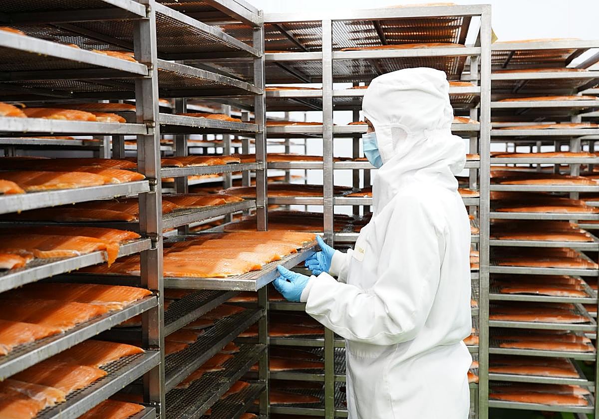 Imagen de archivo de una empresa alimentaria.