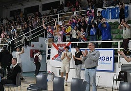 Afición del C.B. Ciudad de Ponferrada.