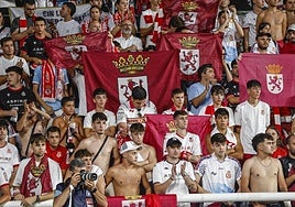 Aficionados de la Cultural en Burgos.