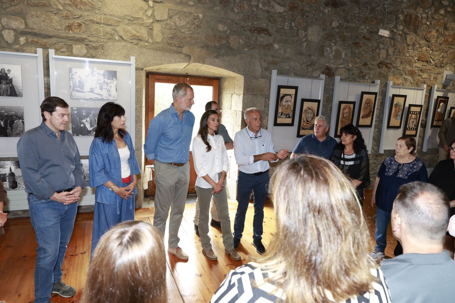 Los reyes visitan Sanabria antes de llegar a Las Médulas