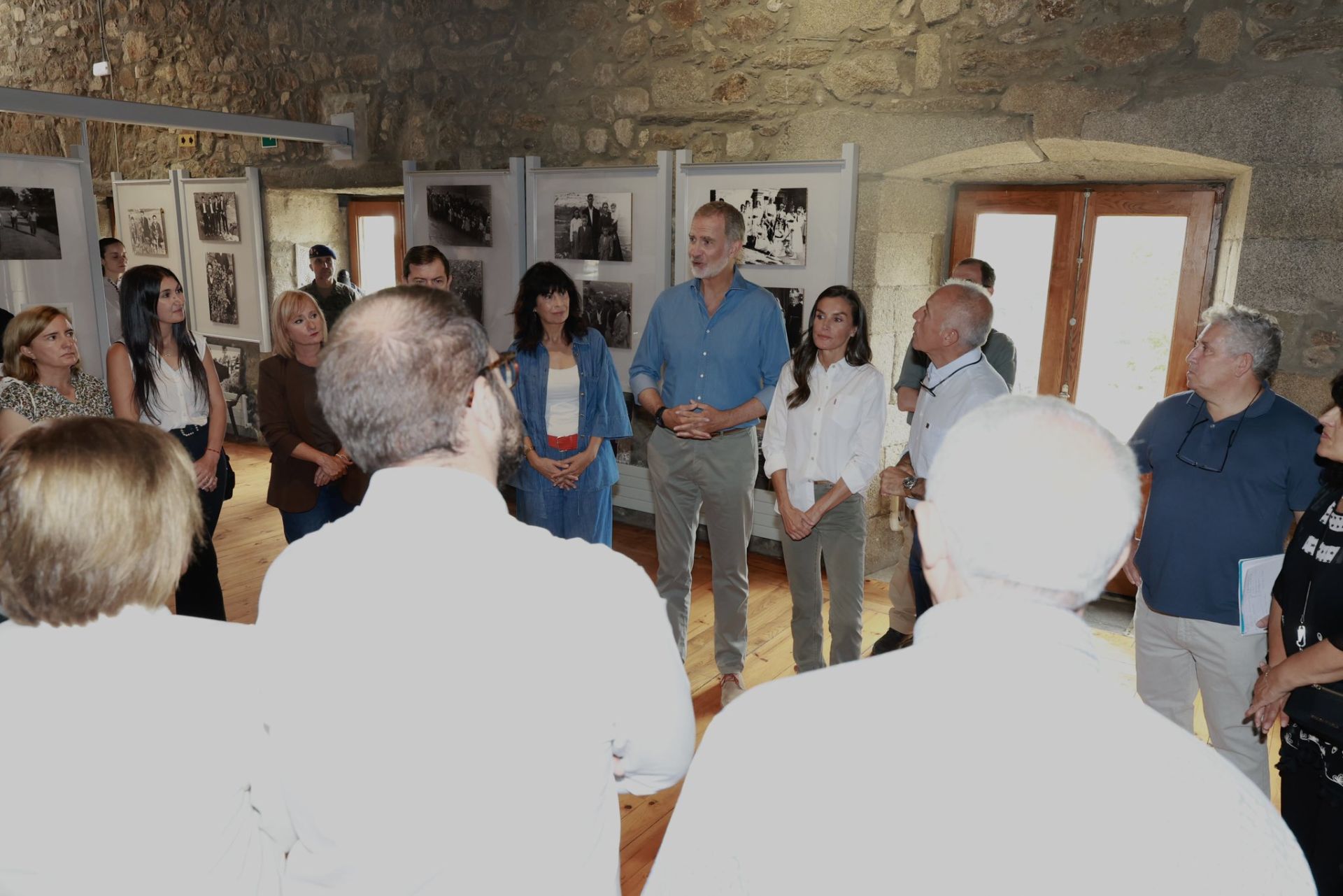 Los reyes visitan Sanabria antes de llegar a Las Médulas