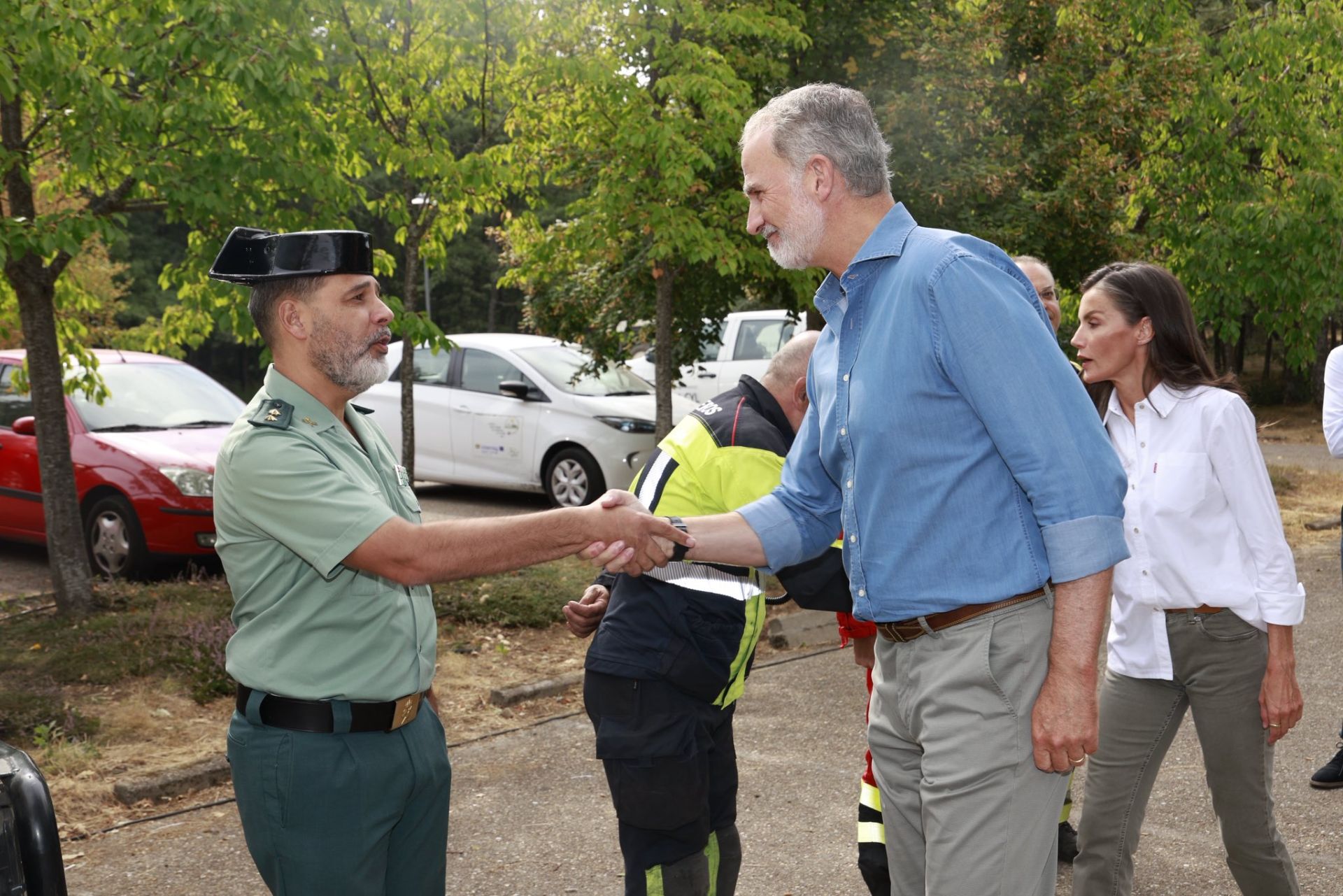 Los reyes visitan Sanabria antes de llegar a Las Médulas