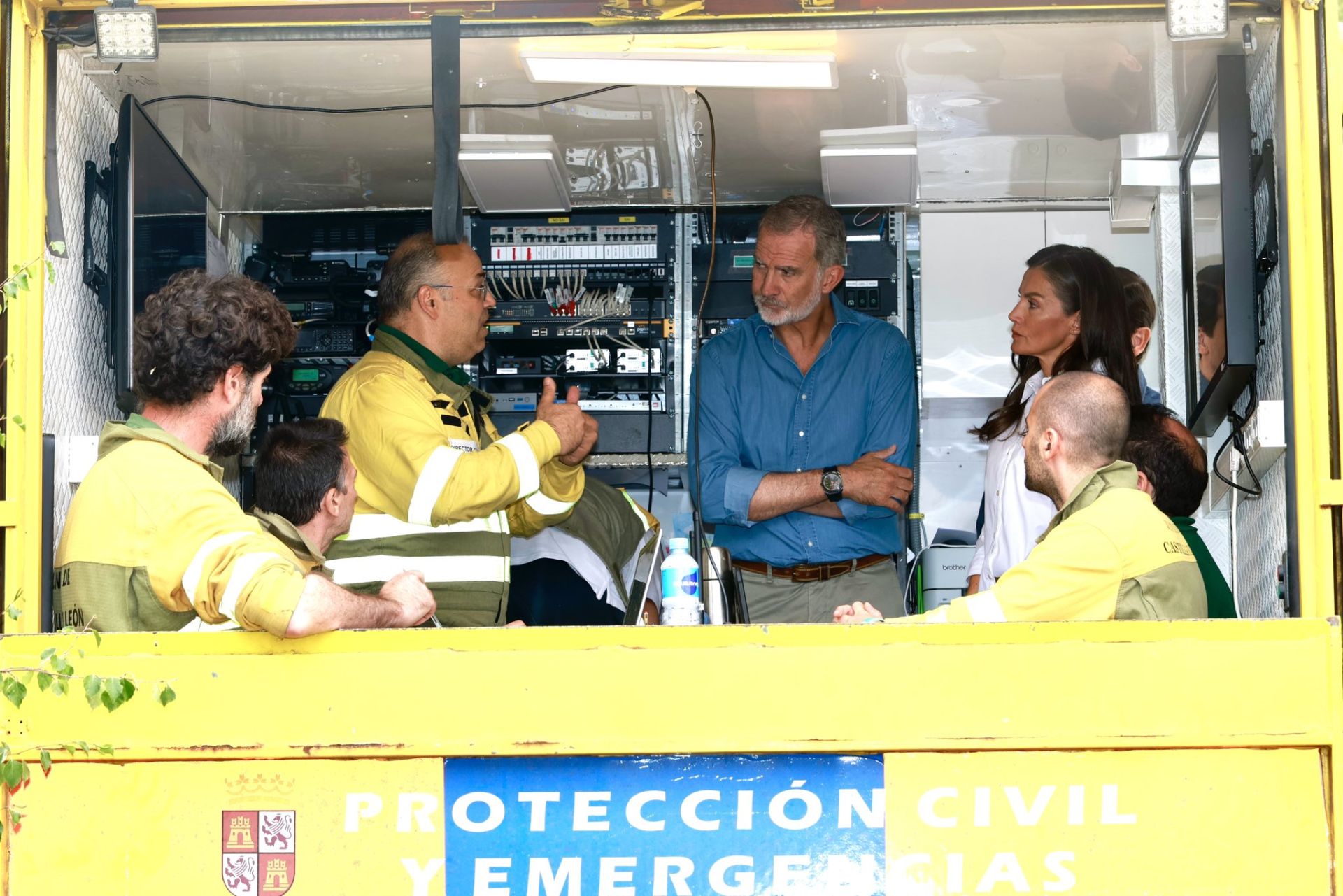 Los reyes visitan Sanabria antes de llegar a Las Médulas