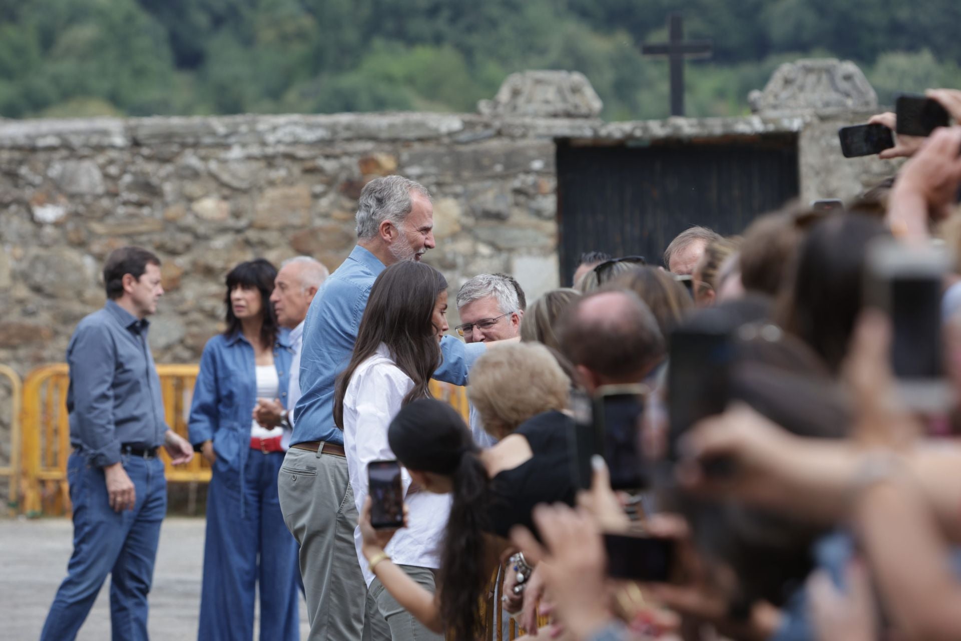 Los reyes visitan Sanabria antes de llegar a Las Médulas