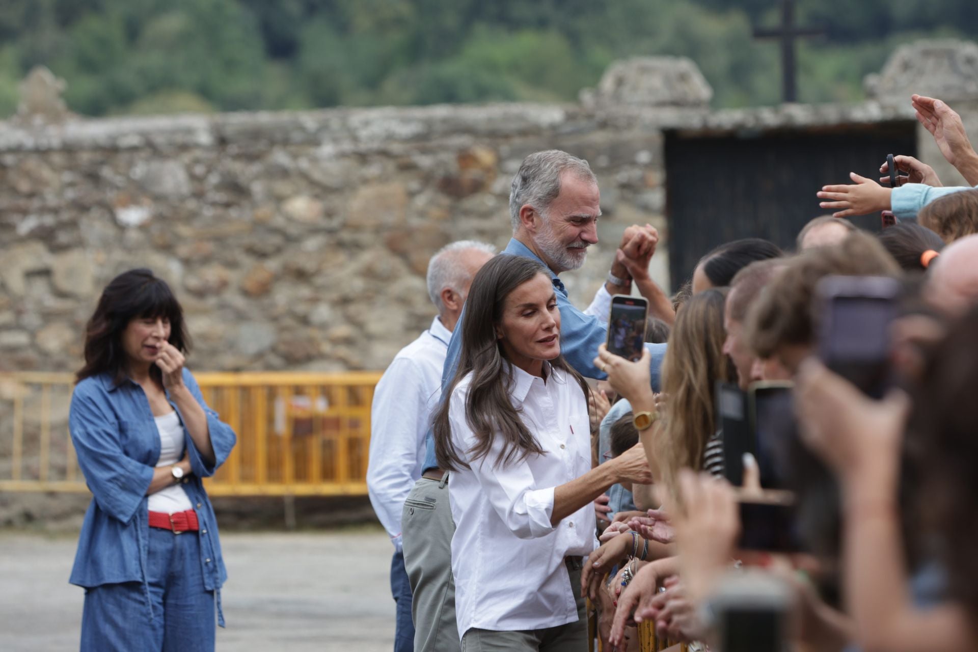 Los reyes visitan Sanabria antes de llegar a Las Médulas