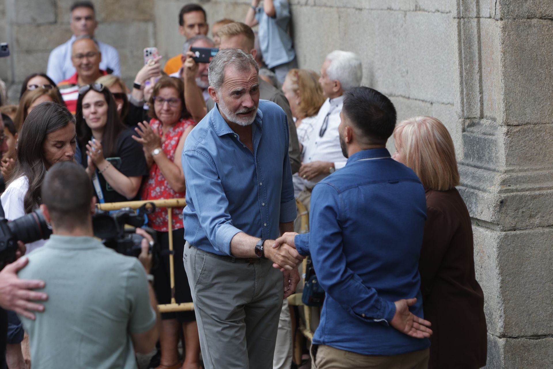 Los reyes visitan Sanabria antes de llegar a Las Médulas