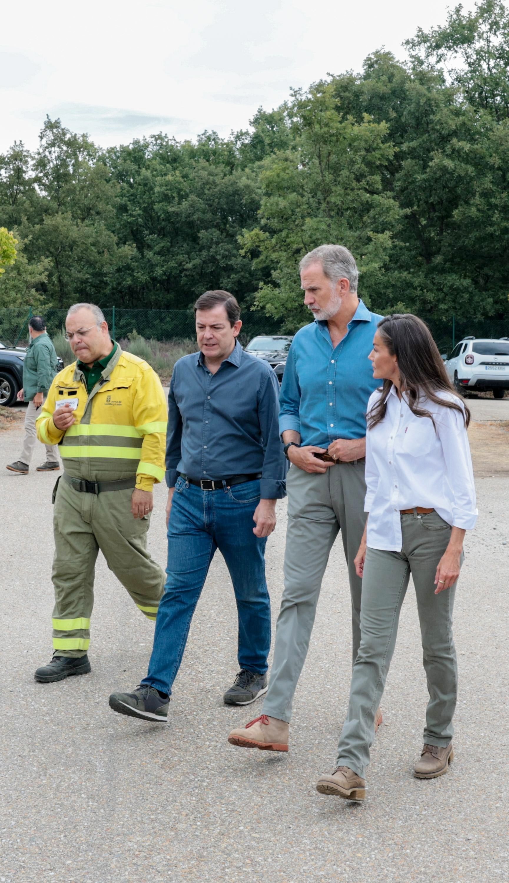 Los reyes visitan Sanabria antes de llegar a Las Médulas